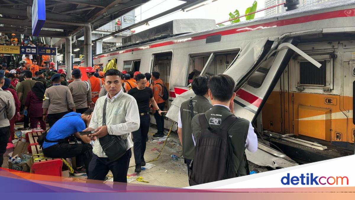 List of Long-Distance Trains Delayed Due to Train Accident in Bekasi