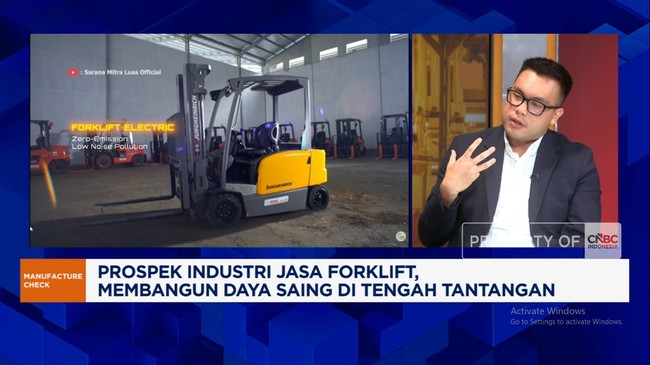 Video: Rupiah Plummets, Raw Materials Rise, Forklift Rental Hit by War Effects
