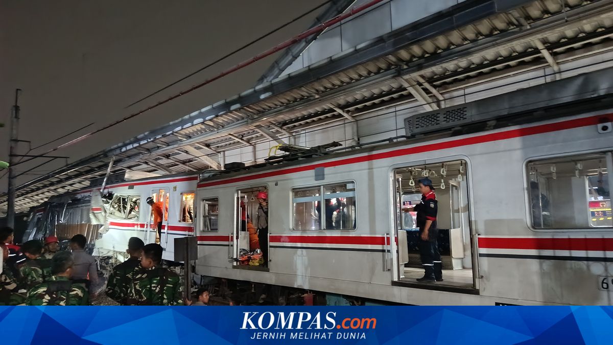10 Train Journeys in Daop 5 Purwokerto Cancelled Due to East Bekasi KRL Accident