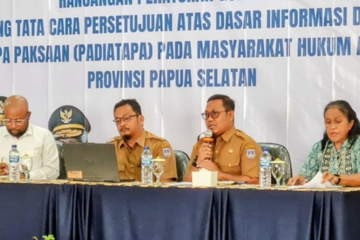 South Papua Provincial Government Drafts Governor's Regulation on Customary Law Communities