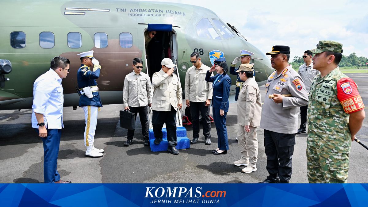 Prabowo Arrives in Central Java, Inspects Waste Management to Downstreaming Projects