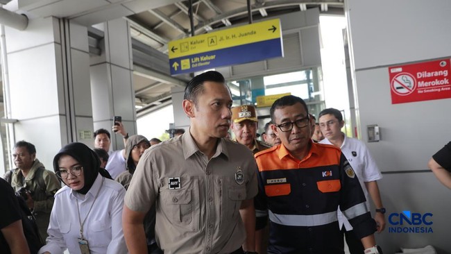 AHY Reveals Bekasi-Cikarang Railway Line Could Return to Normal Tonight