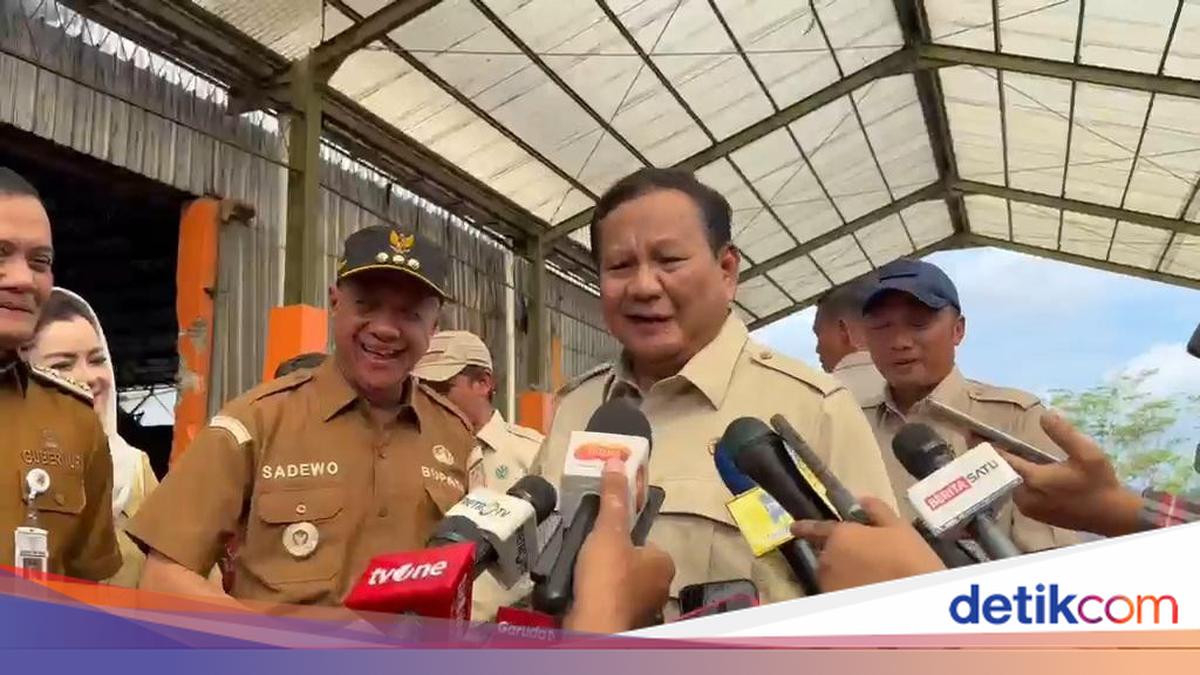 Prabowo Challenges Central Java Governor and Banyumas Regent to Achieve Zero Waste by 2028