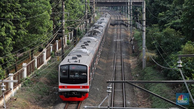 KRL Blue Line Schedule This Afternoon: Only Up to Bekasi Station