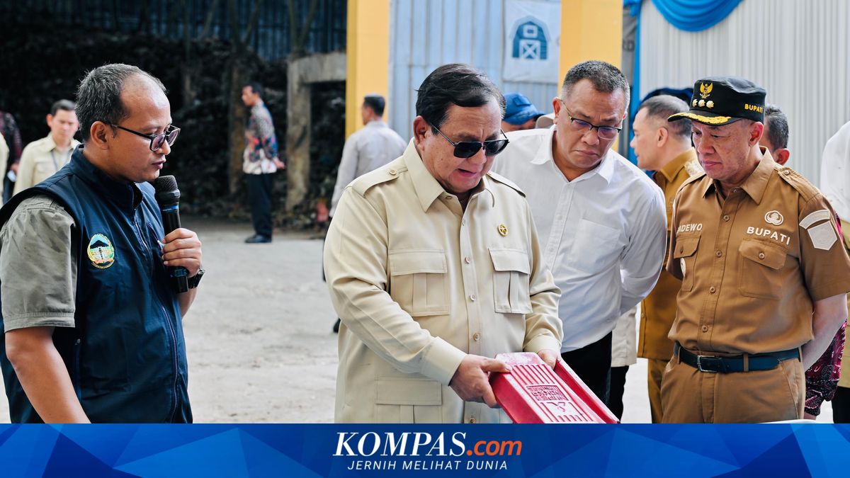 Prabowo Wants to Use Tiles from Waste for Roofing Programme, Price is Affordable