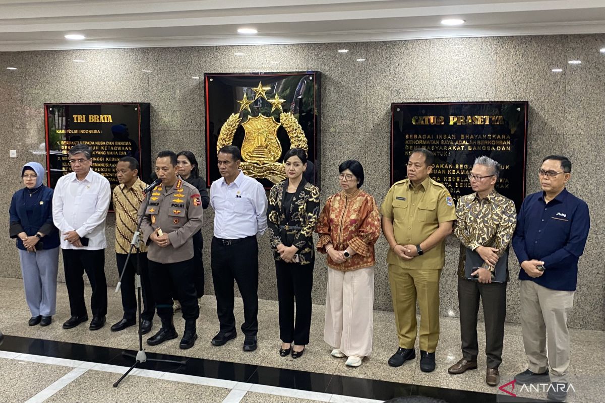 Indonesian National Police Holds Cross-Sectoral Meeting to Discuss Impact of Global Conflict Escalation