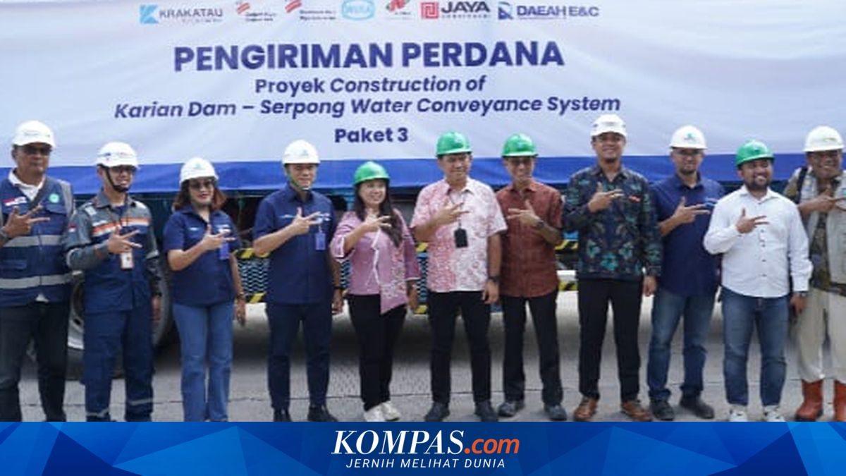 Krakatau Pipe Begins Delivery of Pipes for Karian Project, Supplying 10,390 Tonnes for Raw Water System