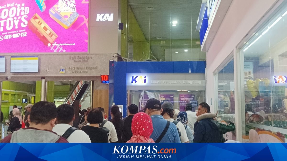 457 Passengers Cancelled from Gambir Due to Bekasi Train Accident