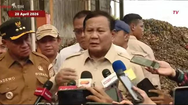 Prabowo's Words After Visiting TPST in Banyumas: We Will Restore Indonesia's Beauty