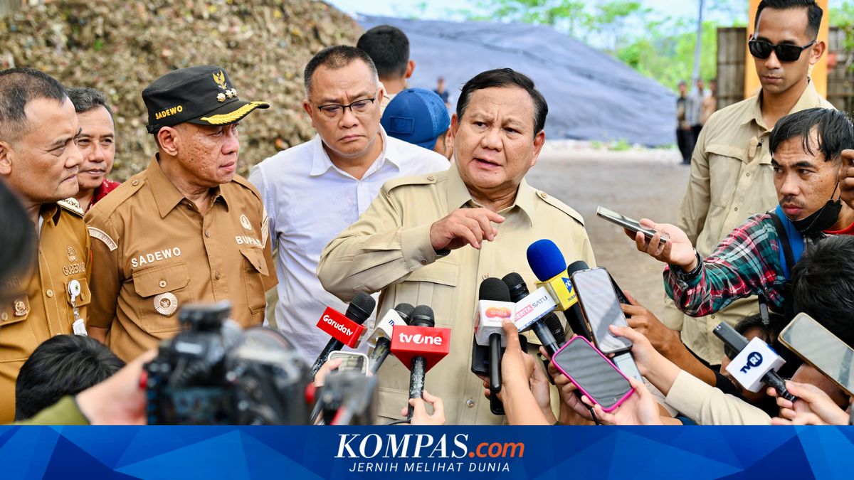 Prabowo's Determination to Resolve Indonesia's Waste Problem in 2-3 Years