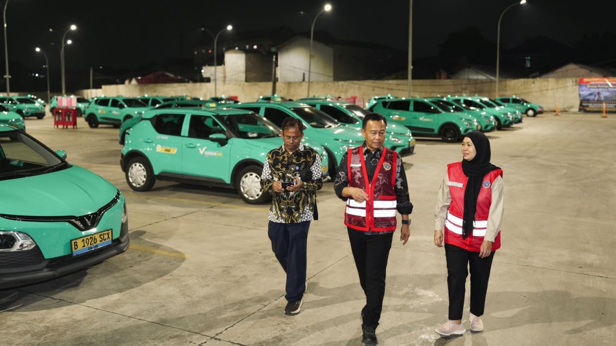 Sudden Inspection of Green SM Taxi Depot in Bekasi, Ministry of Transportation Probes Several Findings and Potential Sanctions