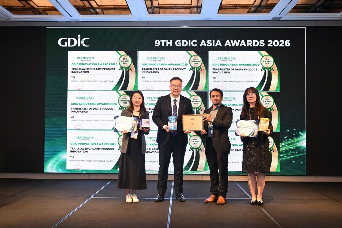 Asia's Top Dairy Producer Yili Sweeps Awards at GDIC Asia 2026