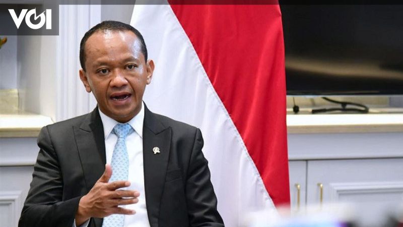 Bahlil Lahadalia Inaugurated as Minister of Investment on This Day in History