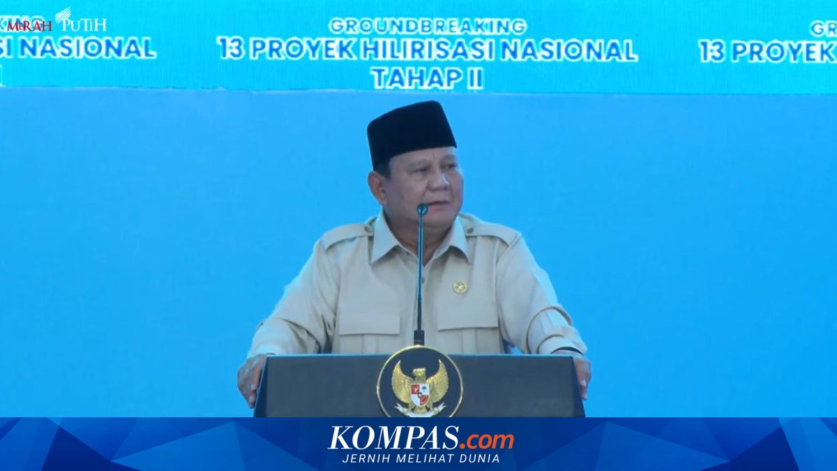 Prabowo Inaugurates Groundbreaking for 13 Downstreaming Projects Worth Rp 116 Trillion