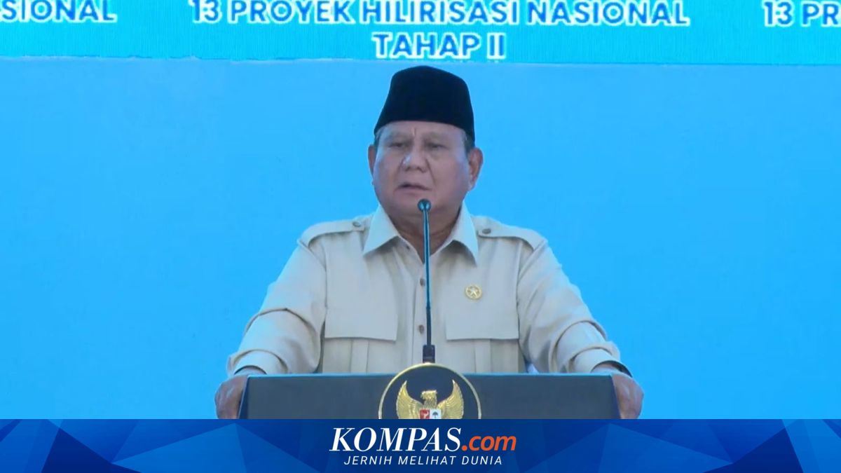 Prabowo: Do Not Use Your Intelligence for Corruption and to Enrich Other Nations