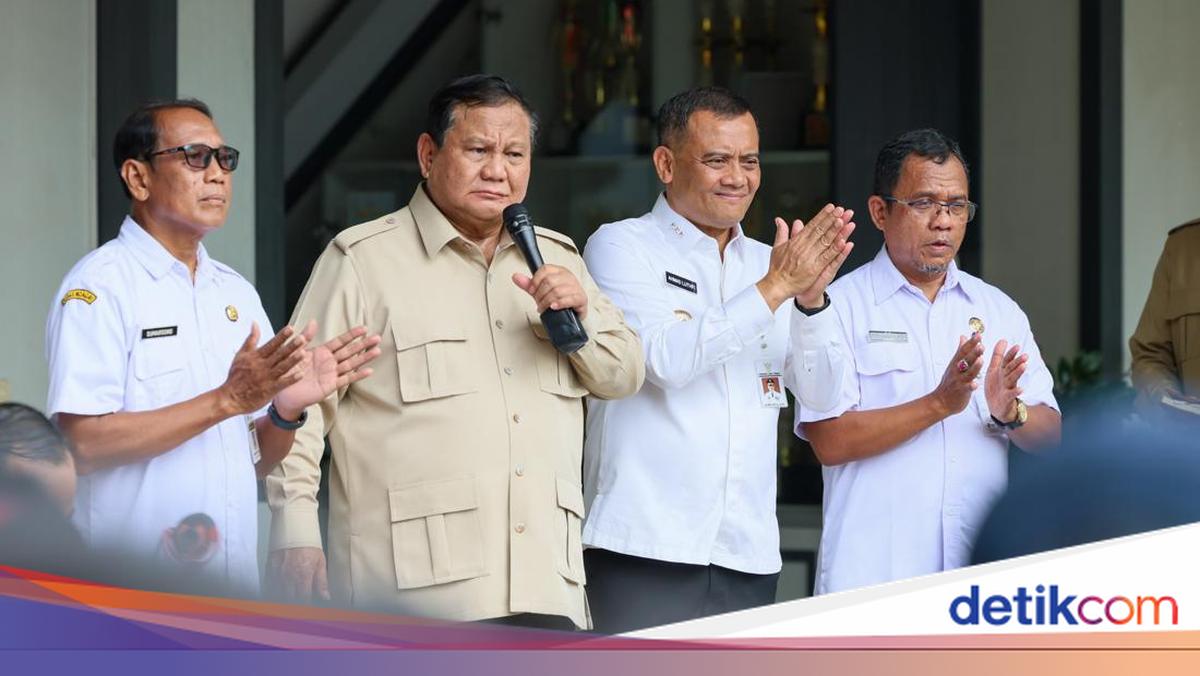 Accompanied by Luthfi, Prabowo Inspects MBG and School Revitalisation in Cilacap
