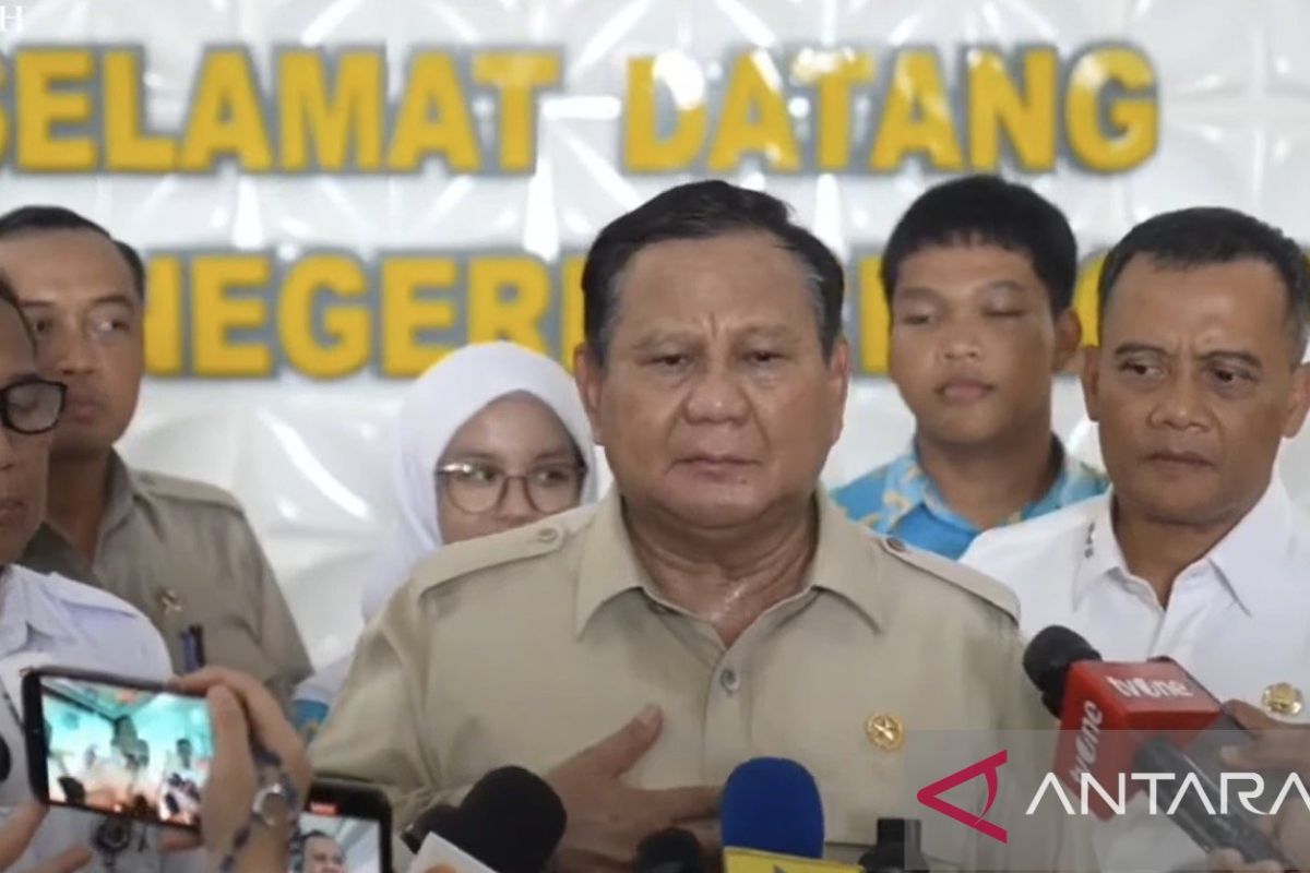 Prabowo sets target for 288,000 schools to be repaired by 2028