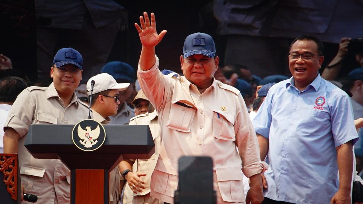 Prabowo Scheduled to Attend Labour Day Commemoration at Monas on 1 May