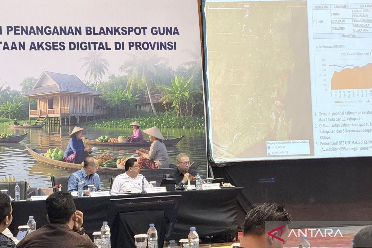 Kemkomdigi Accommodates 722 BAKTI Internet Service Points in South Kalimantan