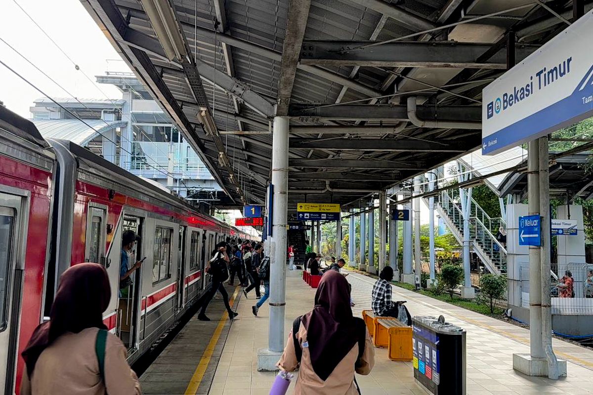 KAI: Bekasi-Cikarang KRL Line Resumes Normal Operations to Serve Passengers