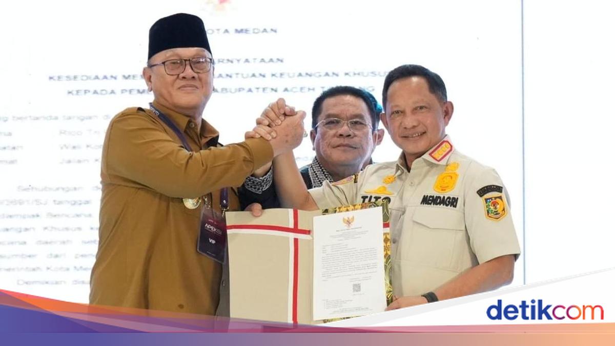 North Sumatra and West Sumatra Show Solidarity by Donating Rp 287 Billion for Aceh's Recovery