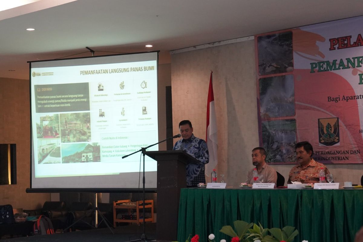 ESDM states geothermal utilisation can become a new economic driver