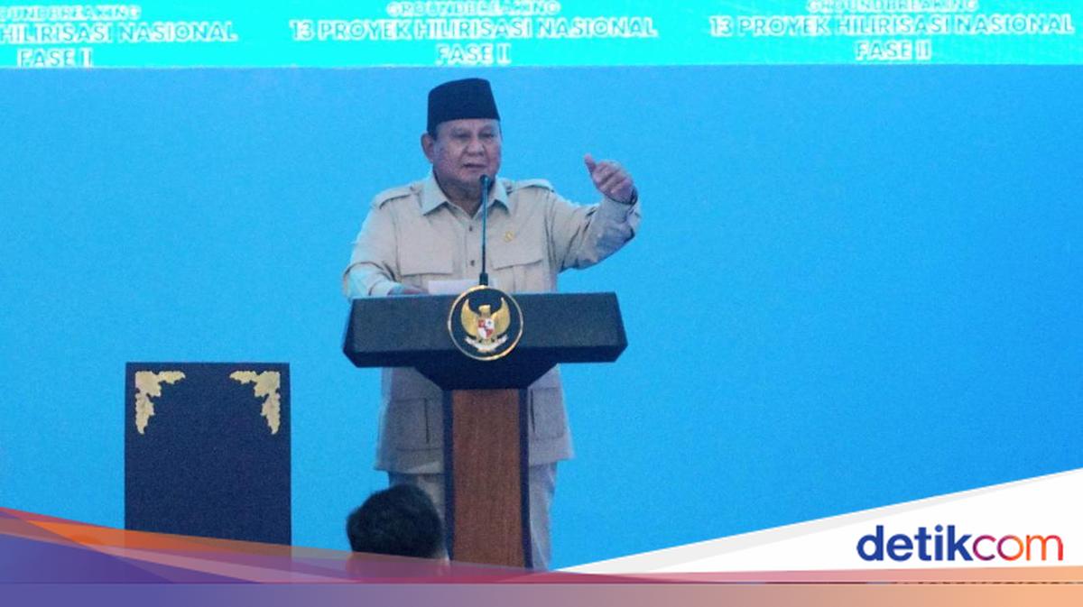 List of Downstream Projects Inaugurated by Prabowo, Valued at Rp 116 Trillion