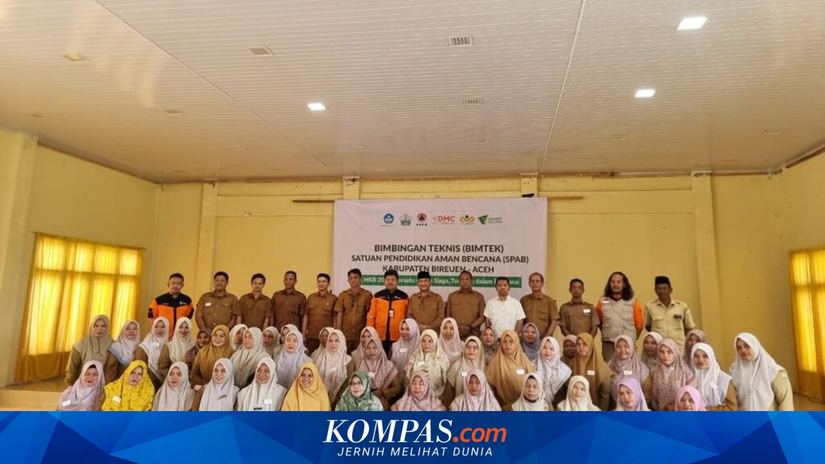 100 Teachers in Bireuen Equipped with Disaster Preparedness, Dompet Dhuafa Promotes Safe Schools