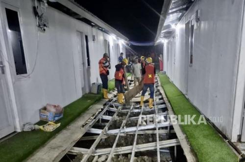 Tamiang Temporary Housing Repairs Completed, Facilities Ready for Use