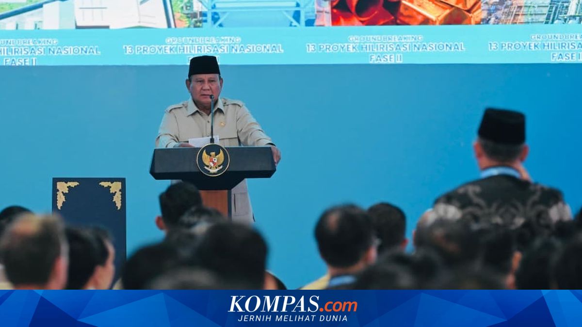 Prabowo Breaks Ground on 13 National Downstream Projects Phase II Worth Rp 116 Trillion