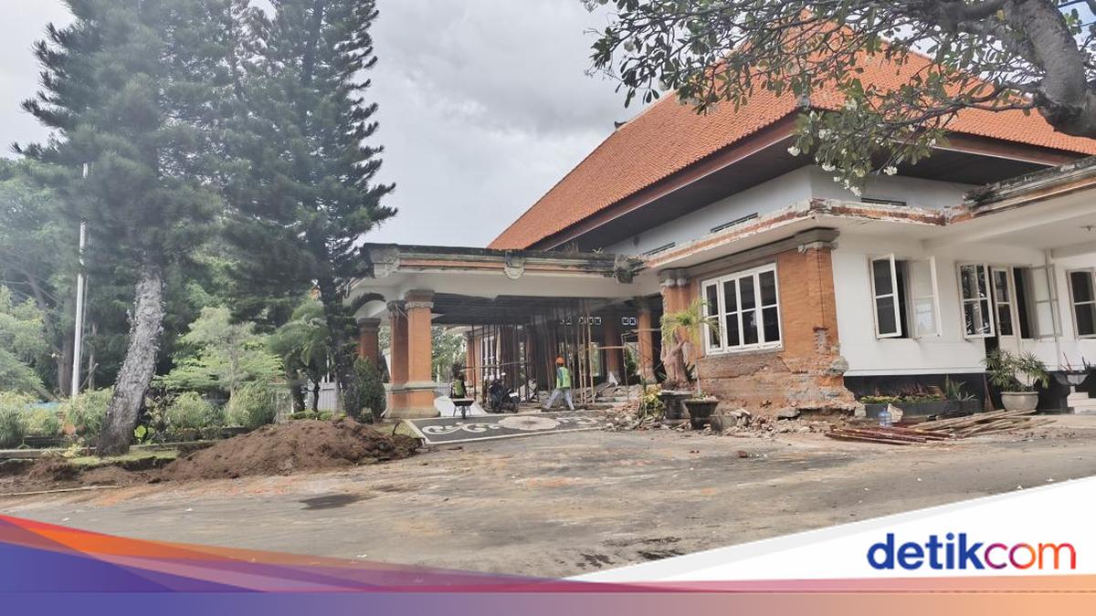 Restoration of Buleleng Regent's Office Lobby Costs Rp 2 Billion