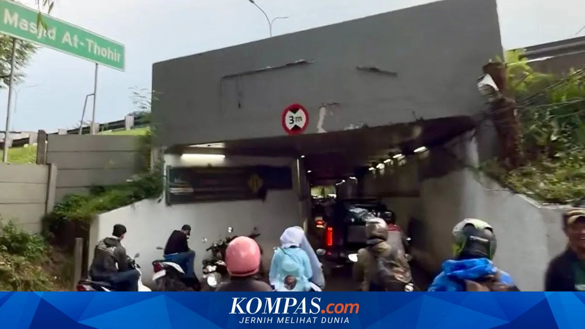 Trial of One-Way System in Tapos Village Road Tunnel, Depok, to Begin on 7 May; Here Are the Alternative Routes
