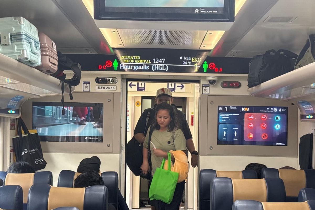 KAI: Long-distance train services from Senen-Gambir stations resume normal operations