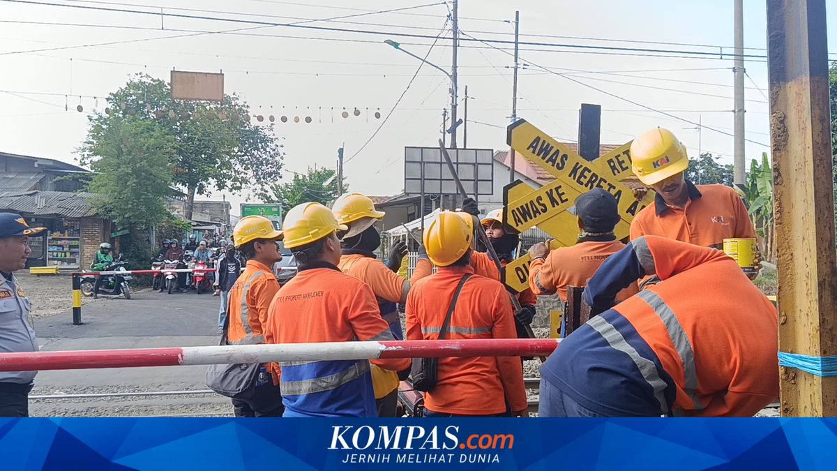 KAI Records 1,089 Illegal Crossings in Java and Sumatra
