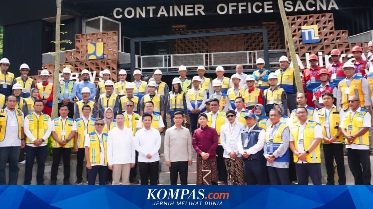 Gibran Inspects Bagong Dam Construction, a Rp 402.31 Billion Project by PTPP