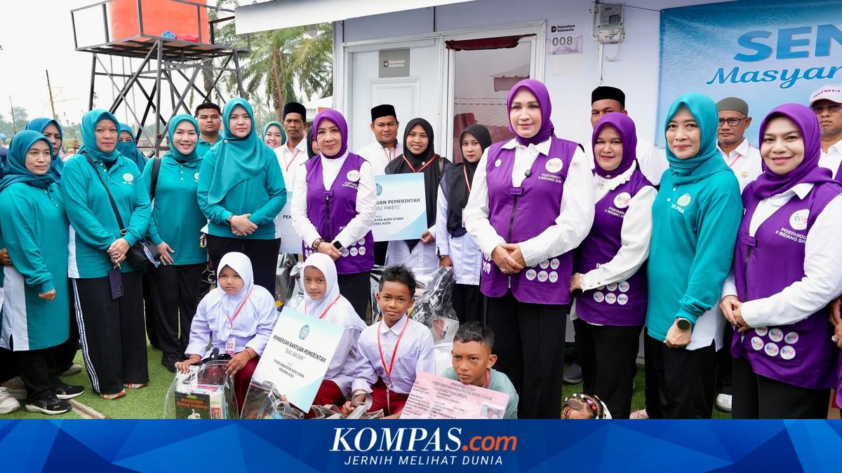 Posyandu Chairman Tri Tito Karnavian Urges Recovery of North Aceh Temporary Housing Residents through Social Assistance and Healthy Exercise