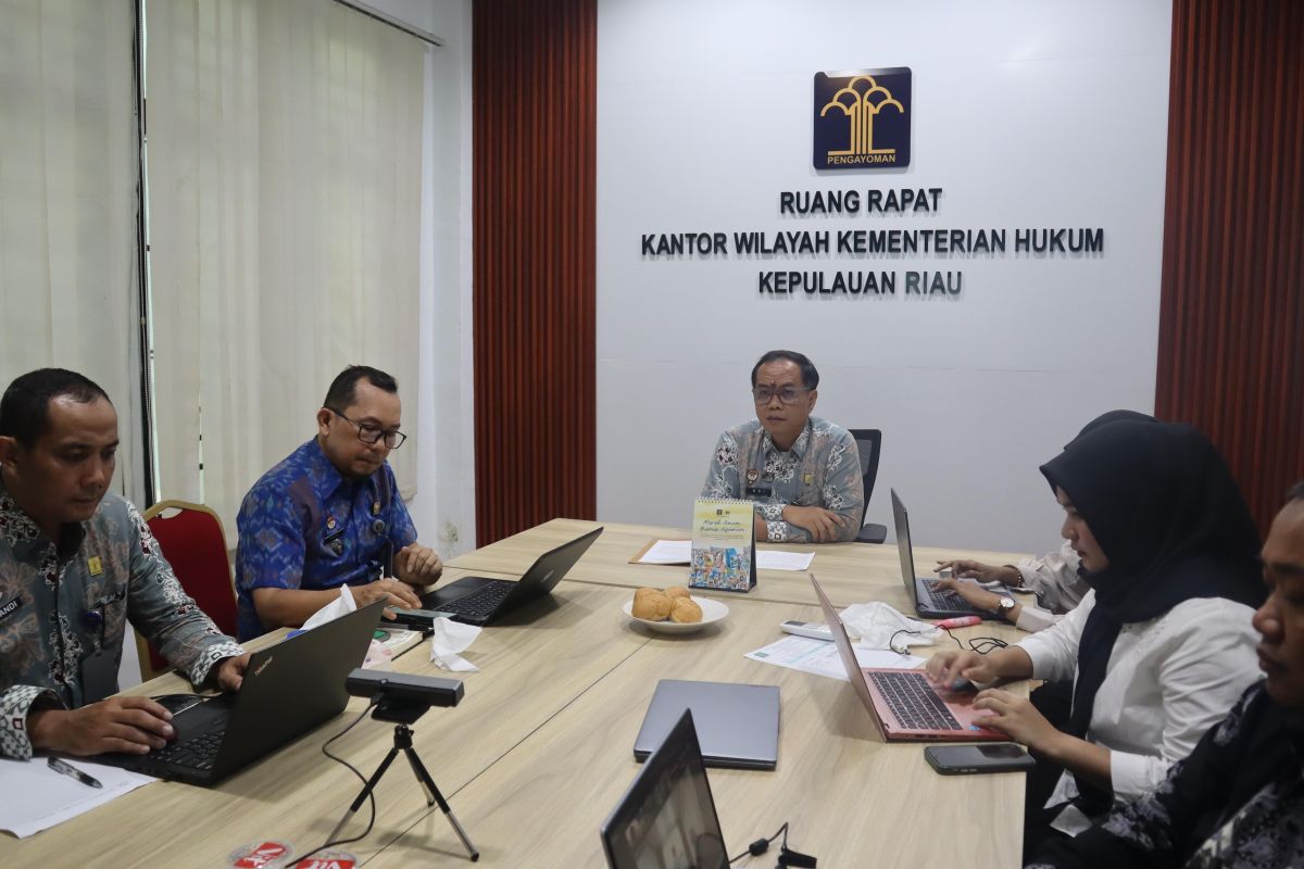 Kemenkum Riau Islands Harmonises Draft Regent's Regulation on RSUD Natuna Service Tariffs