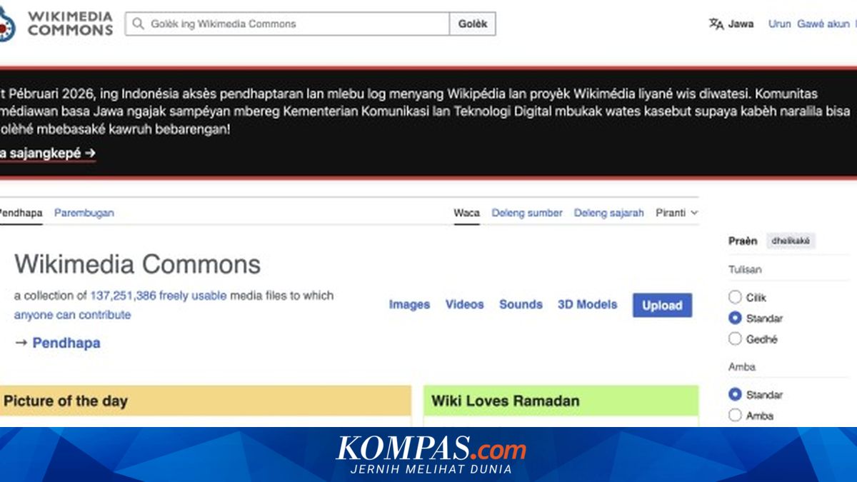 Fulfilling PSE Private Scope Registration Obligations, Komdigi Opens Access to Wikipedia