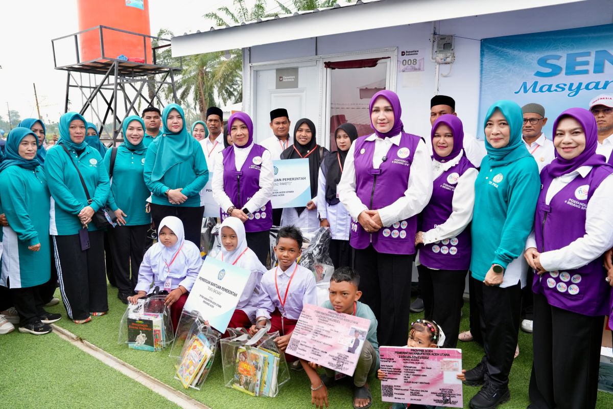 TP Posyandu Supports Recovery of Huntara Residents in North Aceh