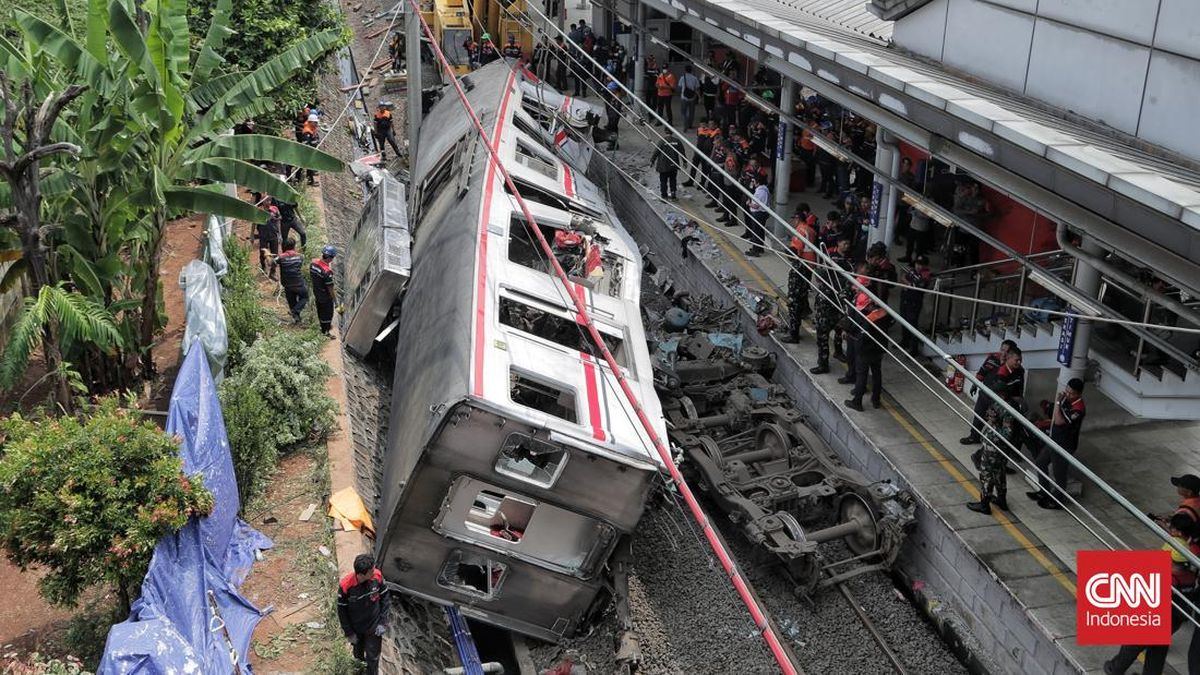Police Investigate KRL-Taxi Collision Case, Train Accident Handled by KNKT