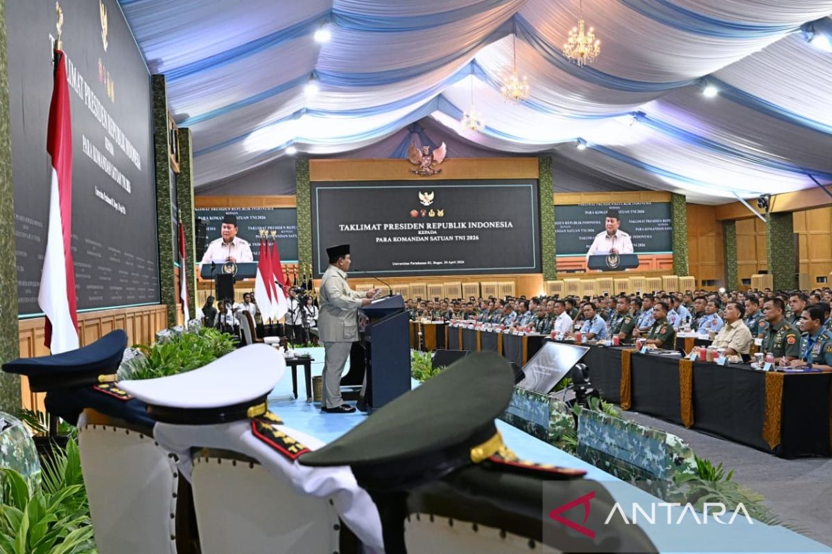 Cabinet Secretary Reveals Content of President's Briefing at TNI Unit Commanders' Roll Call at Unhan