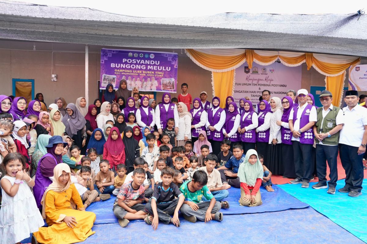 Central Posyandu Development Team Boosts Service Quality in North Aceh