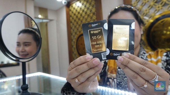Antam Precious Metal Gold Price Surges by Rp 30,000 After Two-Day Decline