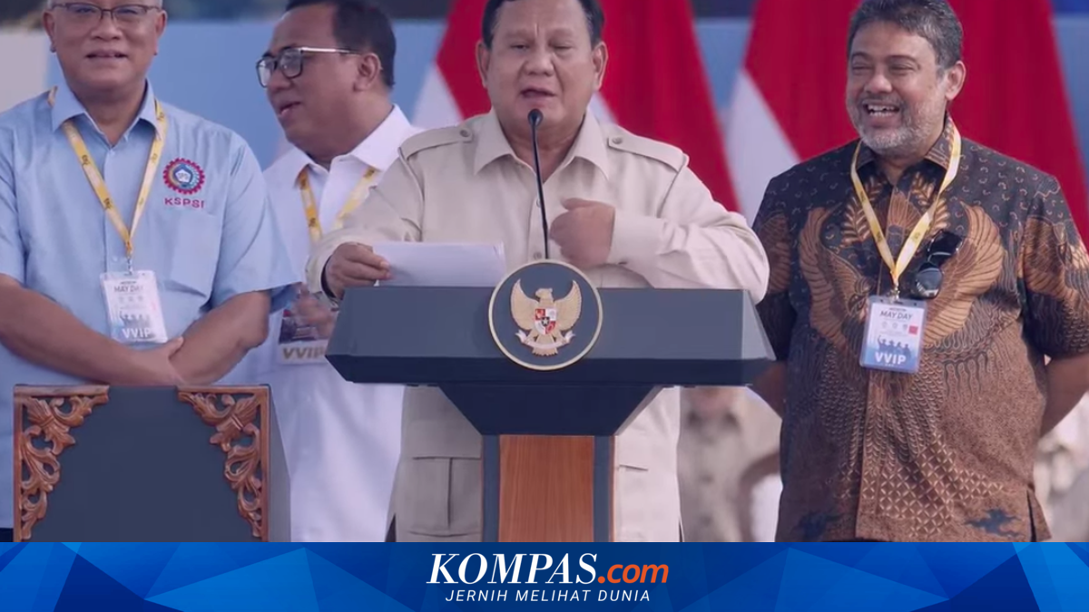 Issuing Presidential Regulation on Layoff Task Force, Prabowo: We Protect Our Brothers