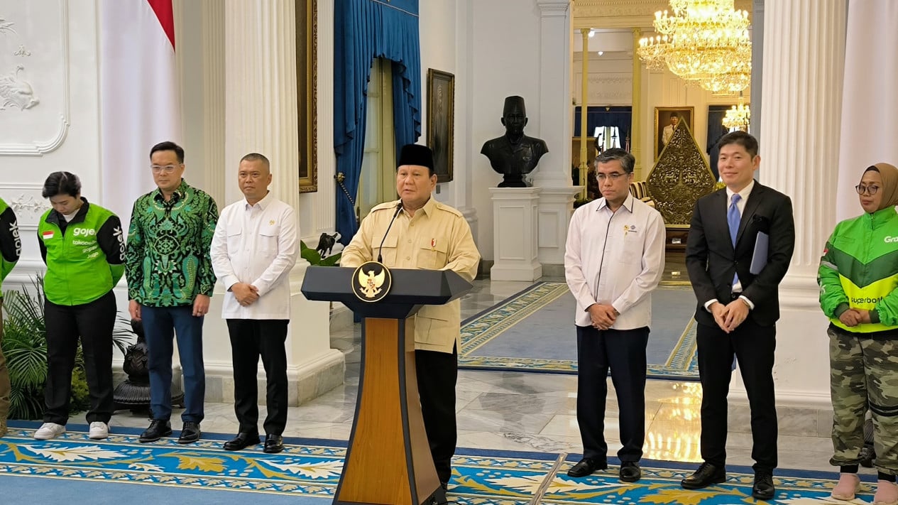 Prabowo Demands Ride-Hailing App Commissions Below 10%: If Unwilling, Don't Do Business in Indonesia