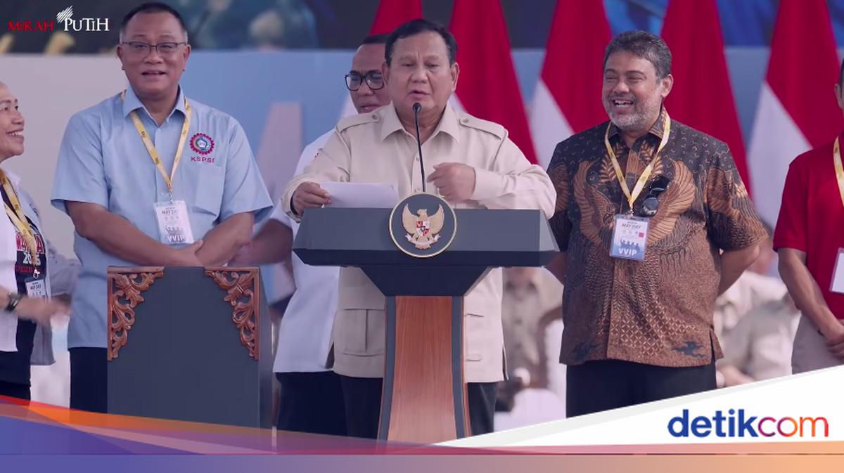 Labour Day: Prabowo Promises Home Instalments Up to 40 Years to Ease KUR