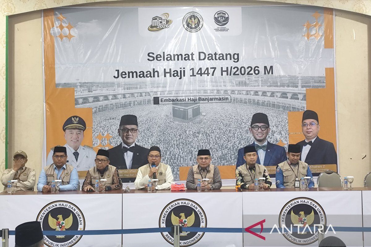 Banjarmasin Embarkation Prepares to Depart Hajj Candidates from Central Kalimantan Cluster 06