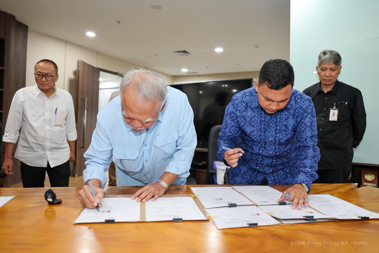 IKN Authority Signs New Cooperation Agreement, Investment Value Reaches Rp1.2 Trillion