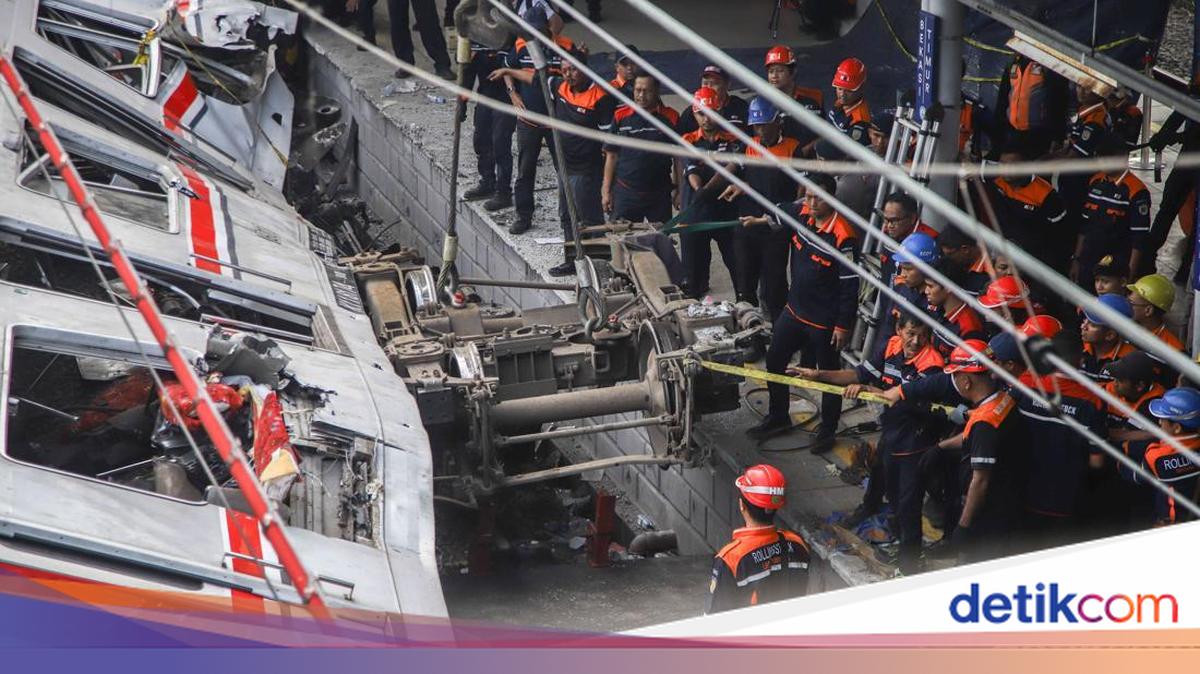 KAI Comments on Train Accident in Bekasi Elevated to Investigation