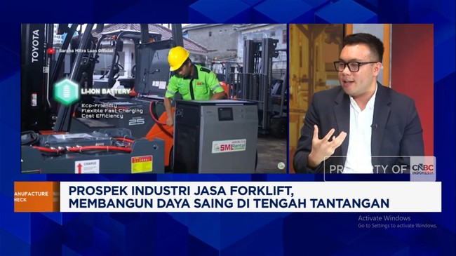 Video: Rental Forklift Strategies to Chase Rp 100 Billion Profit Amid War